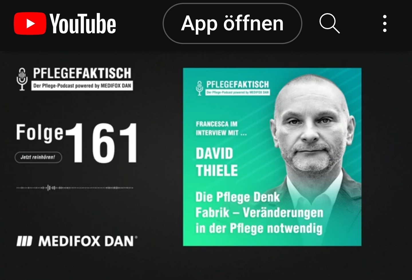 Mehr über den Artikel erfahren PflegeFaktisch #161 Die Pflege Denk Fabrik – Veränderungen in der Pflege…